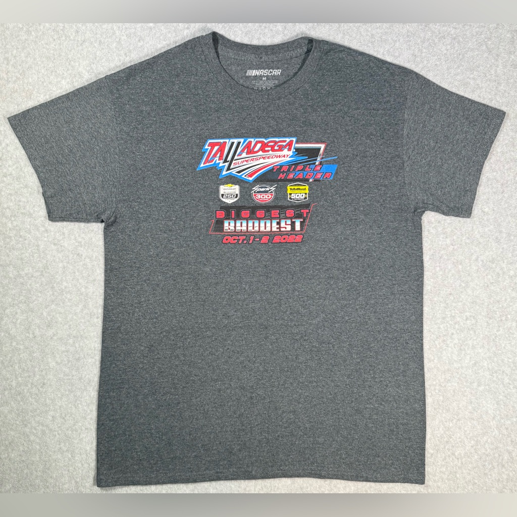 Nascar Talladega Super Speedway 2022 Short Sleeve T Shirt Us Medium